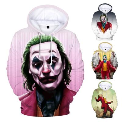 China High Quality Casual Windproof Fashion Pullover Oversized Horror Movie 3D Printed Hoodies For Men 2021 Oversized 3D Printed Mens Hoodies for sale