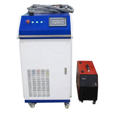 China Hotels 3 in 1 laser welding& cleaning& cutting machine low maintenance cost 1000w 1500w 2000w for sale