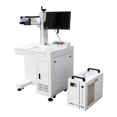 China 3W 5W 10W Water Cooled UV Laser Marking Machine Perfect Laser For Silica Gel for sale