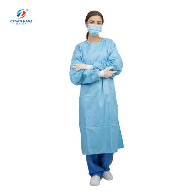 China Waterproof High Quality Medical Sterile Washable Isolation Gown for sale