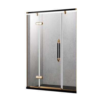 China Factory Supplier South Africa Modern Glass Aluminum Sliding Shower Door Frame Shower Rooms Bathroom for sale