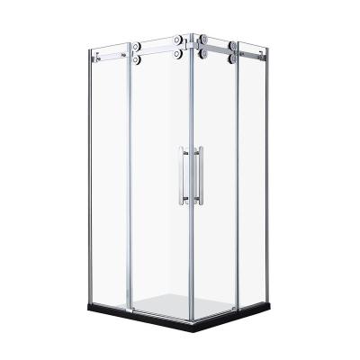 China Factory Direct Selling Design Style Modern Simple Hotel Shower Tempered Glass Glass Doors For Bath for sale