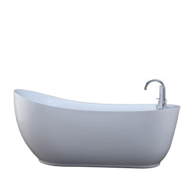 China Factory Made Artificial Stone Tub Resin Bathtub Freestanding Tub Bathtub Sustainable Stone For Apartment for sale