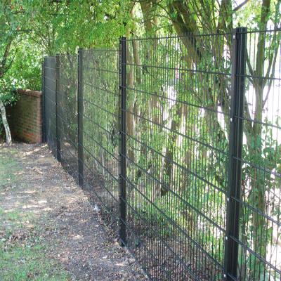 China Easily Assembled Galvanized Welded 656 Mesh Fence Panels Manufacture Double Wire 868 656 Mesh Fence for sale