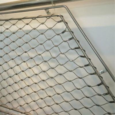 China High Quality Easily Assembled Stainless Steel Wire Rope Mesh Garden Fence Mesh Net Stainless Steel Wire Rope Net for sale