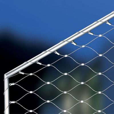 China High Quality Easily Assembled Stainless Steel Wire Rope Mesh Garden Fence Mesh Net Stainless Steel Wire Rope Net for sale