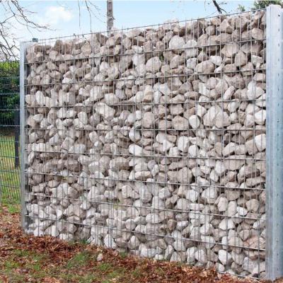 China Easily Assembled Welded Gabion Boxes China Professional 3.4mm Welded Wire Cages Construction Wall Gabion Box for sale