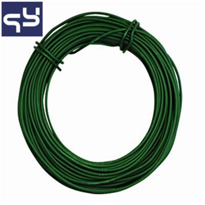 China Hot Sale Spool 0.5~50kg Weight Garden Wire Binding Wire Plastic Coated PVC Coated Iron Wire for sale