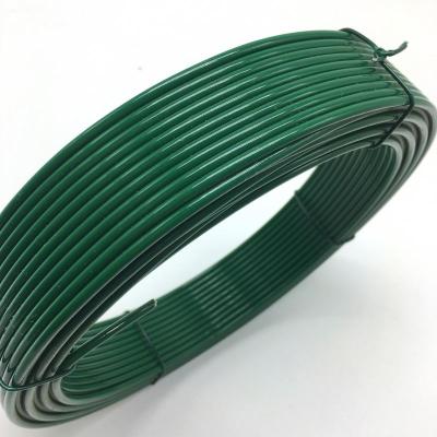 China Soft Plastic Binding Wire Plant Garden Wire Shaft And Tube PVC Coated Iron Wire For Iron for sale