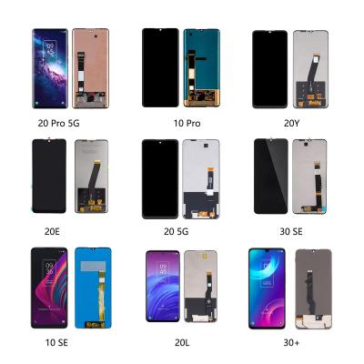 China Mobile Phone Screen Repair Service Fashion A52 A71 Broken Mobile Phone For TCL LCD Screen for sale