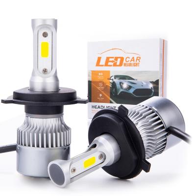 China Free Samples S9 30W 6000lm Canbus led lamp led cars H4 H7 H11 9005 9006 led light bombillos COB led headlight for sale