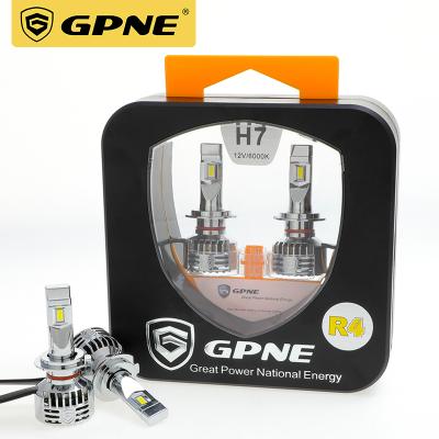 China Depo GPNE Car LED Head Light New Arrival R4 H1 H4 H7car 360 Auto Lamp R4 H1 H4 H7car 360 Led Auto Headlight Bulbs Lighting System for sale