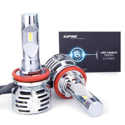 China High quality led Canbus GPNE 9006 R3 6000k h4 h11 9005 led headlight bulb h1 h4 h7 car canbus for sale