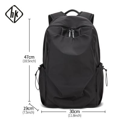 China With USB HK New Fashion Men's Bag Oxford School Backpack Satchel Laptop Travel Bag for sale