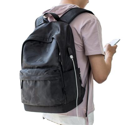 China HK Anti-theft Anti-theft Reflective Straps Oxford Backpack Bag Business Laptop Backpack Waterproof Men for sale