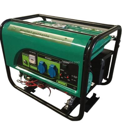 China Small Generator Supply Electric Power PG3000E 5kw Single Phase Small AC Gasoline Electric Portable Generator for sale