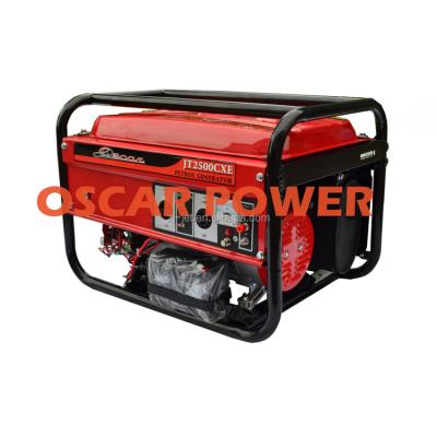 China Small Generator Supply Customized Wholesale High Quality Electric Power AC 5kW Gasoline Portable Electric Generator for sale