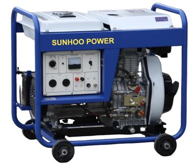 China high quality wholesale cheap diesel generator SH6500E single phase sunhoo brand 110kg for sale