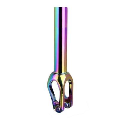 China Hot Waterfall AL7003 Neo-Chrome Kick Scooter Fork, Pro Scooter Forks HIC, SCS for sale