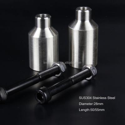 China Custom Stainless Steel Pro Stunt Scooter Pegs for sale