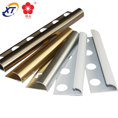 China Ceramic Decorative Tile Aluminum Strip Decorations L Shaped Aluminum Metal Ledge Strip for sale