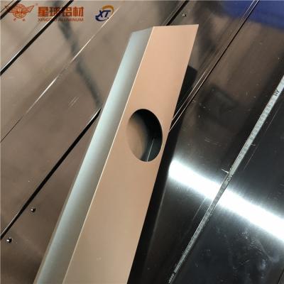 China Decorations CNC Machining 6063 6061 Anodized Custom Aluminum Profile , Punching Aluminum Profile for sale