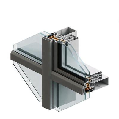 China Free preview of decorations! Door&Window Application Extrusion Profiles Per Kg Aluminum Sections for sale