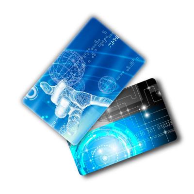 China Protect RFID Or NFC Card From Hacking RFID Skimming Protector Blocking Card With LED Light for sale