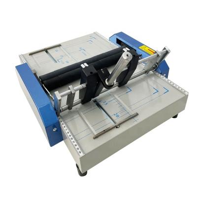 China Factory Use Wholesale Manual Booklet Fastener Folding Machine for sale