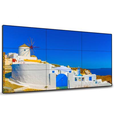 China 46/55/49 inch 3X3 LCD Panel 2X2 Picture Video Wall Korean Original Indoor Korean 4k TV Screen Narrow Bezel for sale