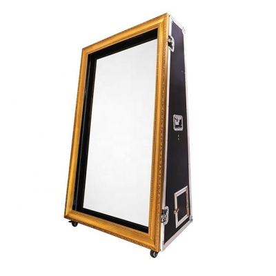 China Indoor Free Shipping Automatic Magic Selfie Mirror Camera Photo Booth For Shopping Mall Printer Photo Booth Booth for sale