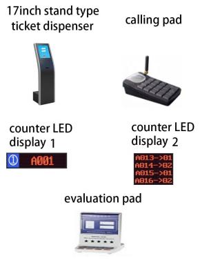 China Indoor Wireless Ticket Dispensing Number Calls Queue Management Bank Ticket Dispenser Queue Management System Kiosk for Bank Hospital for sale