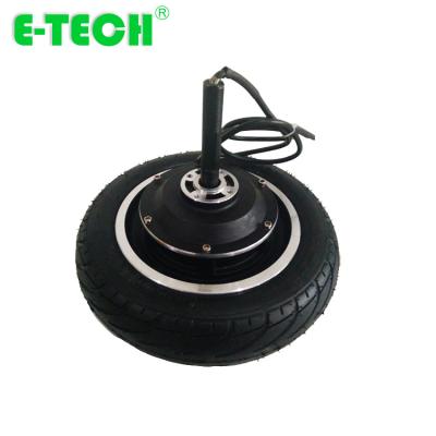 China 2020 New Low Noise Long Life Single Wheel Scooter Brushless Hub Motor 10 Inch 36v for sale