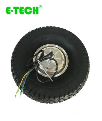 China 24V/36V/48V Single Wheel 15 Inch Brushless Speed ​​Electric Scooter Hub Motor for sale