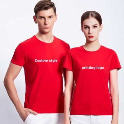 China fiber polyester Anti-wrinkle wholesale low price soft and smooth shirts buy custom cheap t-shirt printing for sale