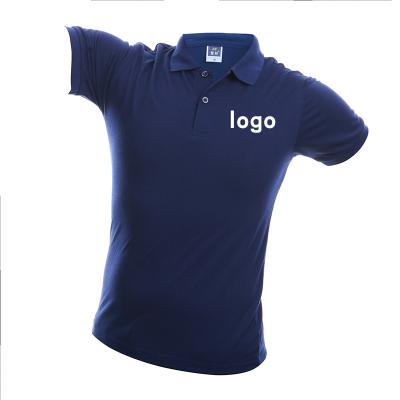 China Wholesale Anti-Wrinkle Business Casual Short Sleeve T-Shirts High Quality Custom All Over Print Polo Shirt for sale