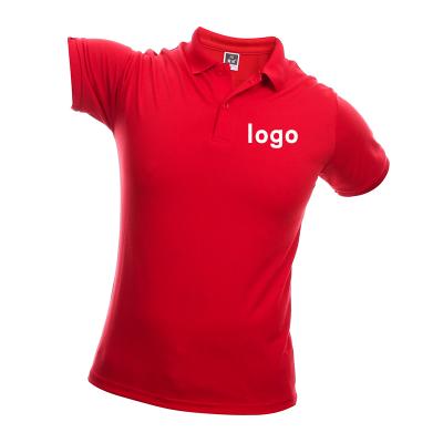 China Wholesale Custom Anti-wrinkle Casual Lapel T-shirt Collar Top Polo Printing Logo for sale