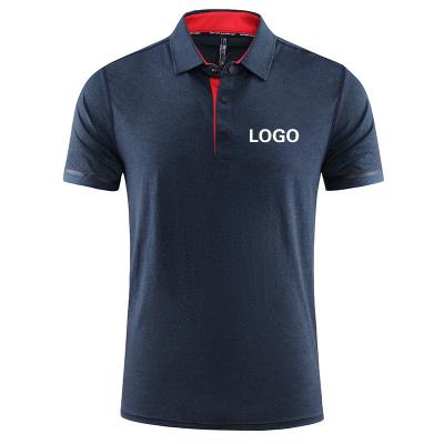 China Anti-wrinkle Fashion To Print Logo High Quality Mens Cotton Shirt Custom Polo Deportivos for sale