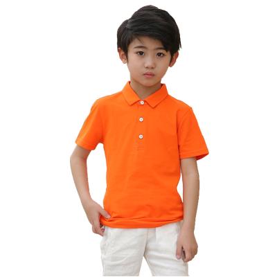 China Anti-wrinkle China Factory Custom Wholesale Kindergarten Kids Boys Polo Shirts for sale