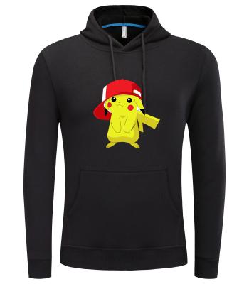 China Anti-Wrinkle Wholesaler Digital Printing Pokemon Pikachu Hoodie for sale