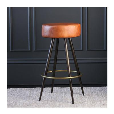 China Super Comfortable Cheap Furniture Wholesales Nordic Size Counter Sneak High Breakfast Kitchen Luxury Modern Bar Stools for sale