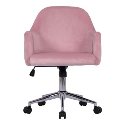 China Ergonomic (Height) Executive Office Computer Chair Home Office Velvet Modern Adjustable Task Mid-Back Chair with Tilt Function for sale