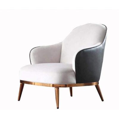 China Nordic Modern Luxury Lounge Chairs Hotel Leisure Lounge Furniture Vintage Arm Fabric Single Seat Sofa Relaxing Lazy Chairs for sale