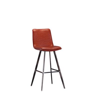 China New Arrival High End Metal Height Bar Stool Bar Chair Back Up Chair Outdoor Stool High End Place Bar Stools Chair Used for sale