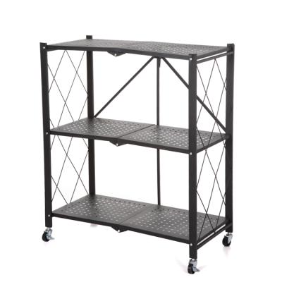 China Multi-Layer Rack Stored 3 Tier Spice Rack Storage Rack Bathroom Multi-Functional Kitchen Shelf Shelving Rack for sale