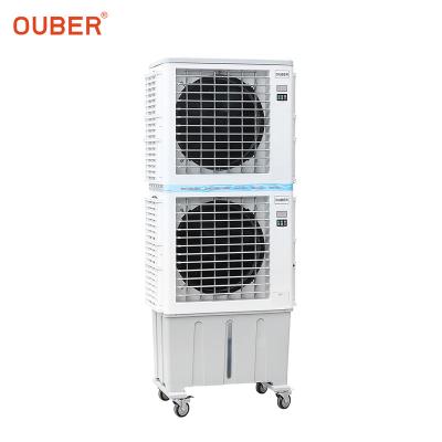 China High Quality Hotels OUBER 17000m3/h Air Cooling Air Cooling Fan Axial Floor Standing Evaporative Cooler Energy Saving for sale