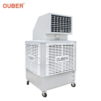 China OUBER Hotels Heavy Duty Portable Honeycomb Air Cooler Evaporative Industrial Air Cooler for sale