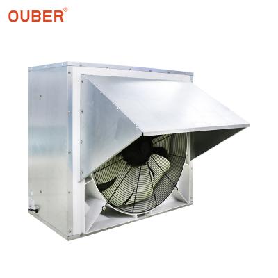 China Hotels OUBER Hanging Ventilation Exhaust Fan Tailored For Cow / Chicken / Pig Ventilation System Houses / Poultry Farm for sale