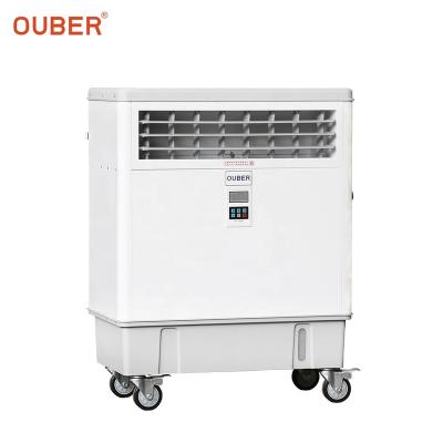 China ABS portable small mobile hotsale tank electric cooler air cooling fan / centrifugal OUBER zu verkaufen