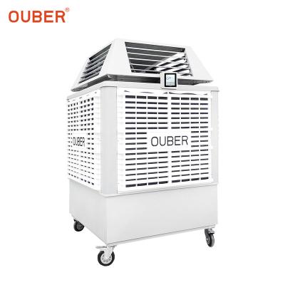 China Hotels OUBER Industrial Factory Ventilation System Cooler Air Fan Evaporating Water To Air Cooler zu verkaufen